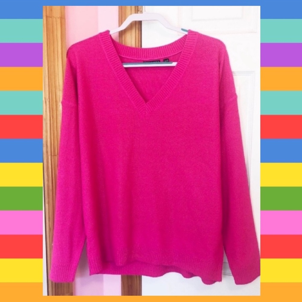 🎉HP🎉 ASOS Brave Soul Plus V-Neck Sweater. 💥FINAL PRICE💥